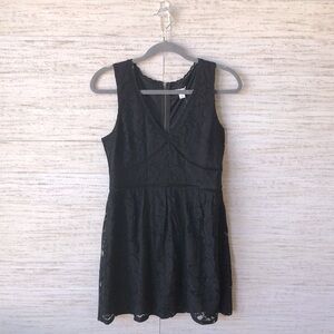 Xhilaration Black Laced Dress | SIZE S
